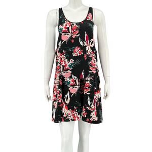 Derek Lam 10C Athleta Dress Women XS Dark Floral Lily Nolita Romantic Athleisure